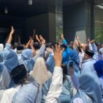 Paslon Nomor 4 Trisal-Akhmad Disambut Antusias Pendukung di Lokasi Debat