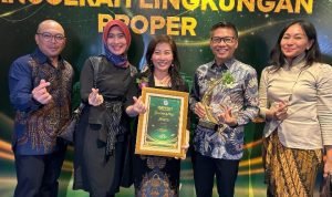 PT Vale Raih Proper Emas 2024 dan Green Leadership Award dari KLH RI