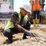 Pj Wali Kota Palopo Letakkan Batu Pertama Pembangunan Gedung Layanan Perpustakaan
