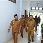 Hari Pertama Berkantor, Bupati Luwu Sidak Sejumlah OPD