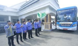 Bupati Patahudding Lepas Kafilah Luwu Ikuti STQH XXIII Tingkat Sulsel di Lutra