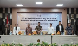 Pj Wali Kota Palopo Hadiri Pelantikan Pengurus IKA Unanda Periode 2025-2029
