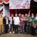 Pj Wali Kota Dampingi Gubernur Sulsel-Ketua KPU RI dan Bawaslu RI Pantau PSU Palopo di TPS