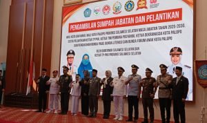 Naili-Ome Resmi Dilantik sebagai Wali Kota dan Wakil Wali Kota Palopo 2025–2030